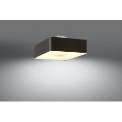 Oswietlenie-sufitowe - czarny plafon 5xe27 lokko 45 sl.0776 sollux lighting 