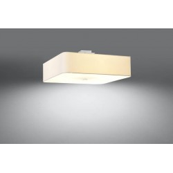 Oswietlenie-sufitowe - biały plafon 5xe27 lokko 55 sl.0825 sollux lighting 