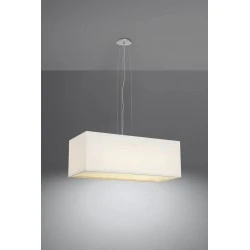 Oswietlenie-sufitowe - biały żyrandol 3xe27 santa bis 80 sl.0779 sollux lighting 