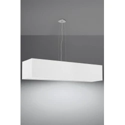 Oswietlenie-sufitowe - biały żyrandol 5xe27 santa 120 sl.0781 sollux lighting 