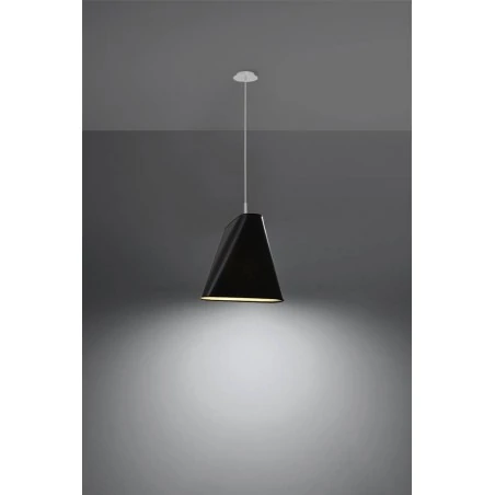 Oswietlenie-sufitowe - czarny żyrandol blum sl.0770 sollux lighting 