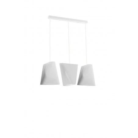 Oswietlenie-sufitowe - biały żyrandol 3xe27 blum sl.0771 sollux lighting 