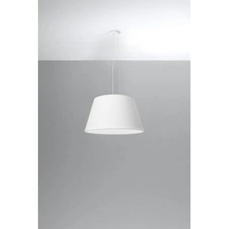 Oswietlenie-sufitowe - biały żyrandol cono 45 sl.0829 sollux lighting 