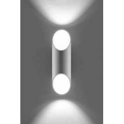 Kinkiety - biały kinkiet penne 30 sl.0108 sollux lighting 