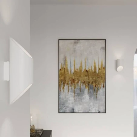 Kinkiety - biały kinkiet penne 30 sl.0108 sollux lighting 