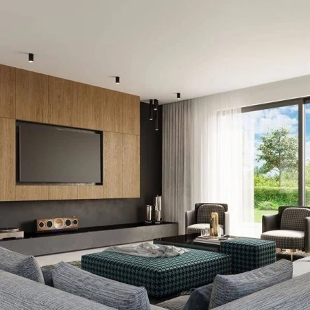 Oswietlenie-sufitowe - oprawa sufitowa długa tuba 30cm czarna polska gu10 lagos sl.0436 sollux 