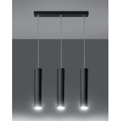 Lampy-sufitowe - lampa wisząca sufitowa 3 tuby 3xgu10 lagos 3l sl.0329 sollux 