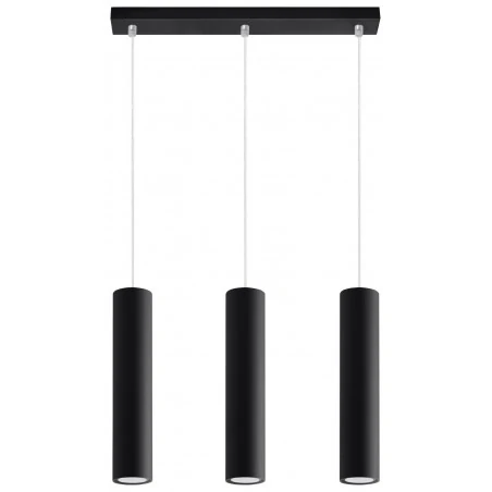 Lampy-sufitowe - lampa wisząca sufitowa 3 tuby 3xgu10 lagos 3l sl.0329 sollux 