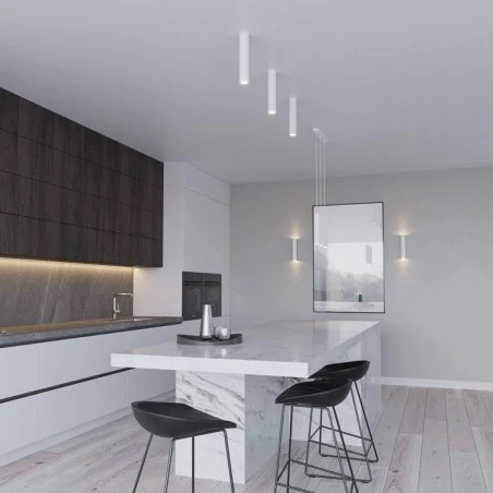 Kinkiety-do-salonu - kinkiet podwójny biała tuba lagos 2xgu10 sl.0326 sollux 