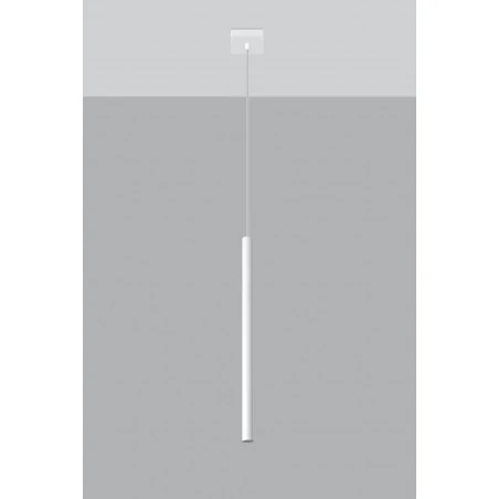 Oswietlenie-sufitowe - wisząca biała lampa pastelo sl.0465 sollux lighting 