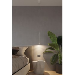 Oswietlenie-sufitowe - wisząca biała lampa pastelo sl.0465 sollux lighting 