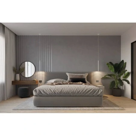 Oswietlenie-sufitowe - wisząca biała lampa 3xg9 pastelo 3p sl.0467 sollux lighting 