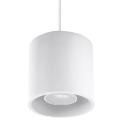 Lampy-sufitowe - biała lampa wisząca gu10 orbis sl.0053 sollux lighting