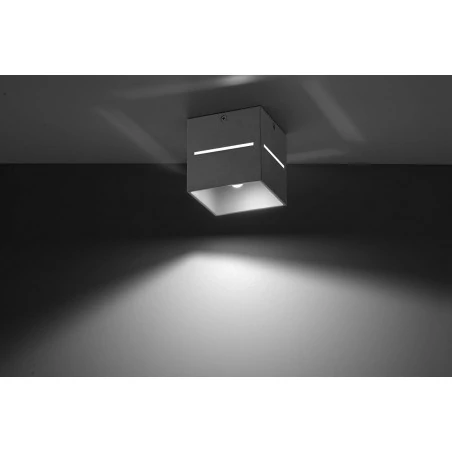 Oswietlenie-sufitowe - szary plafon lobo sl.0208 sollux lighting 