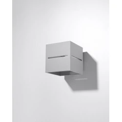 Kinkiety-do-salonu - szary kinkiet lobo sl.0205 sollux lighting 