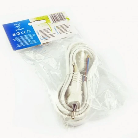 Przedluzacze-elektryczne - przewód przyłączeniowy pvc 2×0,75mm z wyłącznikiem,2m biały s08272 emos - 2402720132 