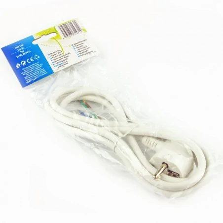 Przedluzacze-elektryczne - przewód przyłączeniowy pvc 3×1,0mm, 2m biały s14312 emos - 2413120132 