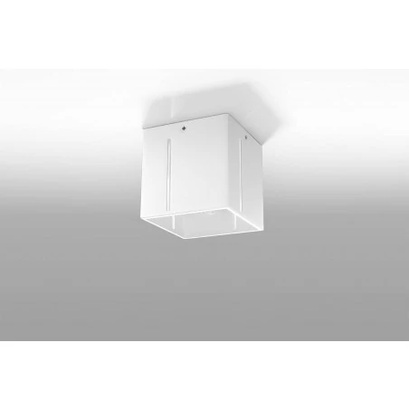 Oswietlenie-sufitowe - biały plafon pixar sl.0398 sollux lighting 