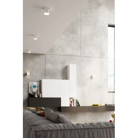 Oswietlenie-sufitowe - biały plafon pixar sl.0398 sollux lighting 