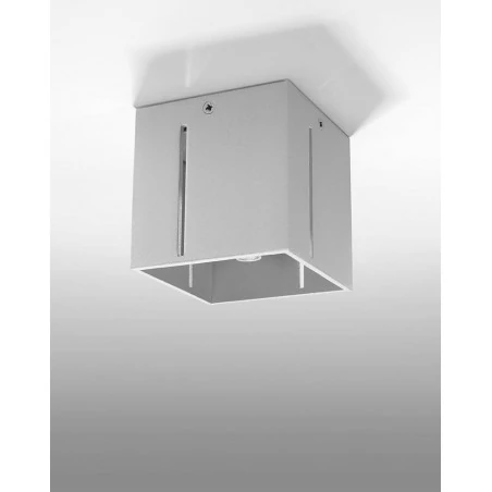 Oswietlenie-sufitowe - szary plafon pixar sl.0399 sollux lighting 