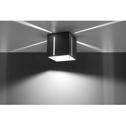 Oswietlenie-sufitowe - szary plafon pixar sl.0399 sollux lighting 