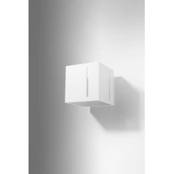 Kinkiety - biały kinkiet pixar sl.0395 sollux lighting 