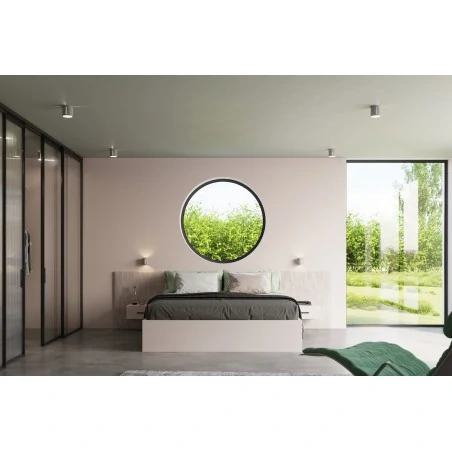 Lampy-sufitowe - szary plafon inez sl.0357 sollux lighting 