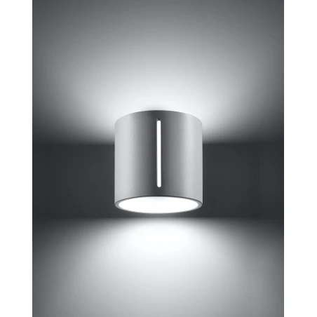 Kinkiety - biały kinkiet inez sl.0352 sollux lighting 