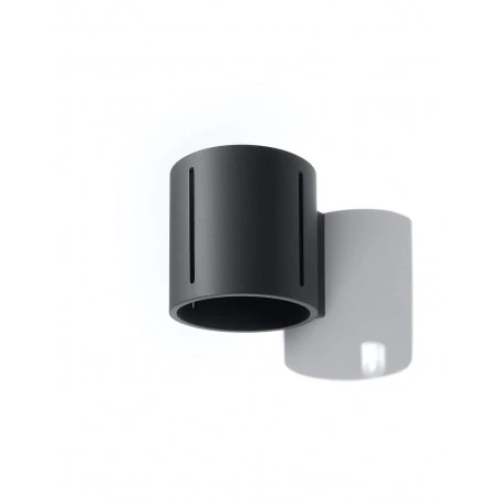 Kinkiety - czarny kinkiet inez sl.0353 sollux lighting 