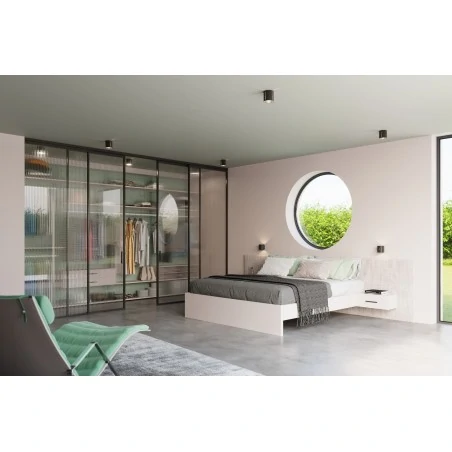 Kinkiety - czarny kinkiet inez sl.0353 sollux lighting 