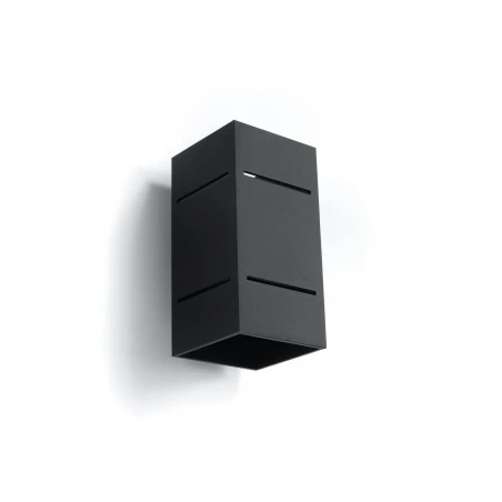 Kinkiety-do-salonu - czarny kinkiet blocco sl.0478 sollux lighting 
