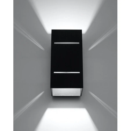 Kinkiety-do-salonu - czarny kinkiet blocco sl.0478 sollux lighting 