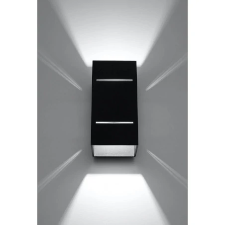 Kinkiety-do-salonu - czarny kinkiet blocco sl.0478 sollux lighting 