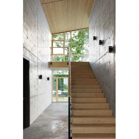 Kinkiety-do-salonu - czarny kinkiet blocco sl.0478 sollux lighting 