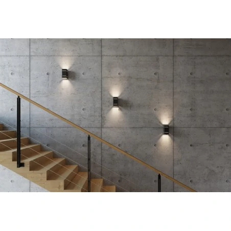 Kinkiety-do-salonu - czarny kinkiet blocco sl.0478 sollux lighting 