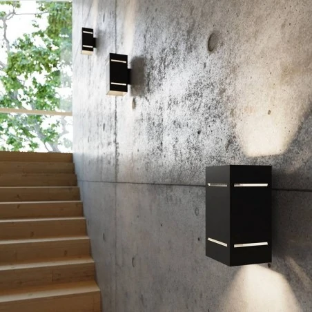 Kinkiety-do-salonu - czarny kinkiet blocco sl.0478 sollux lighting 