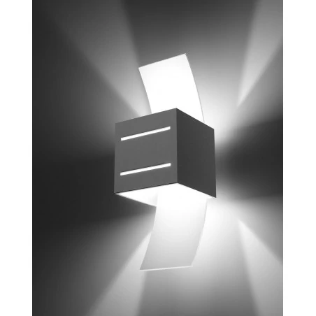 Kinkiety-do-salonu - biały kinkiet loreto sl.0203 sollux lighting 