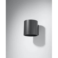 Kinkiety-do-salonu - kinkiet tuba antracyt g9 orbis sl.0566 sollux lighting 