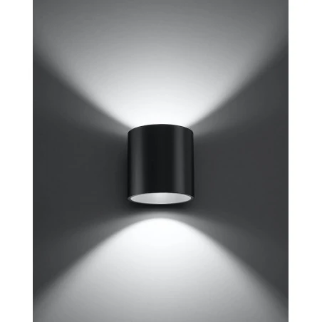 Kinkiety-do-salonu - kinkiet tuba antracyt g9 orbis sl.0566 sollux lighting 