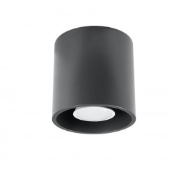 Lampy-sufitowe - plafon antracyt gu10 orbis sl.0568 sollux lighting