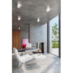 Oswietlenie-sufitowe - biały plafon blake sl.0698 sollux lighting 