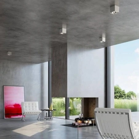 Oswietlenie-sufitowe - szary plafon blake sl.0699 sollux lighting 