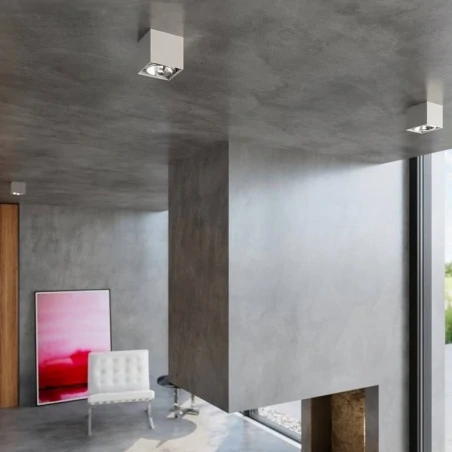 Oswietlenie-sufitowe - szary plafon blake sl.0699 sollux lighting 