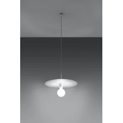 Oswietlenie-sufitowe - biała lampa wisząca flavio sl.0852 sollux lighting 