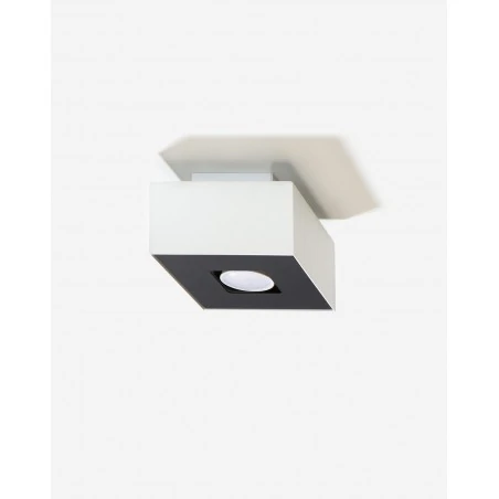Oswietlenie-sufitowe - biały plafon mono sl.0066 sollux lighting 