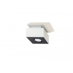 Oswietlenie-sufitowe - biały plafon mono sl.0066 sollux lighting 