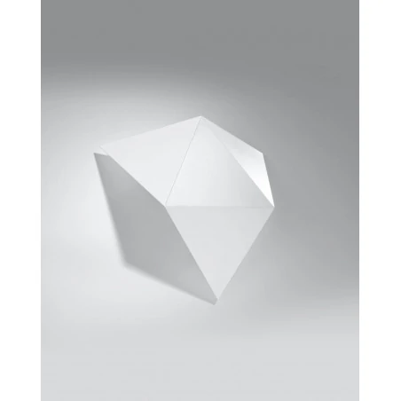 Kinkiety - biały kinkiet 2xg9 solido sl.0420 sollux lighting 