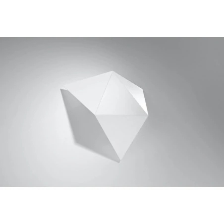 Kinkiety - biały kinkiet 2xg9 solido sl.0420 sollux lighting 