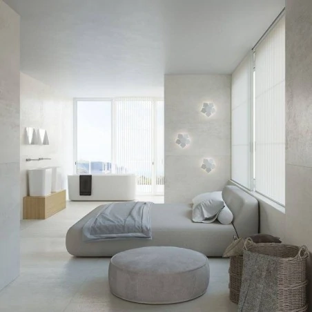 Kinkiety - biały kinkiet penta sl.0422 sollux lighting 