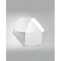Kinkiety - biały kinkiet tre sl.0424 sollux lighting 